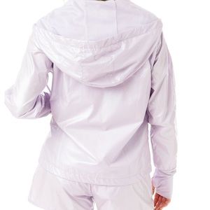 NWOT Women’s Size Medium ZYIA Lilac Shine Bomber Jacket